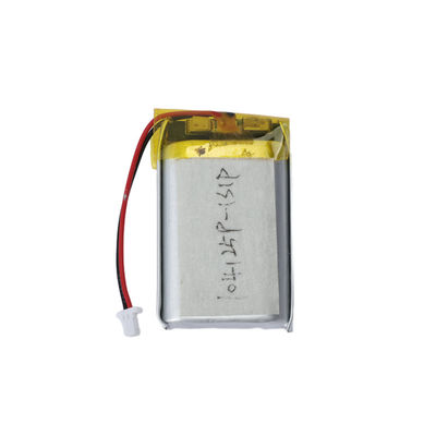 OEM LIPO Oplaadbare Lithium Ion Polymer Batterij 3.7V 1100mAh 800 Cyclusduur