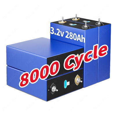 kwaliteit  8000 Cycle EVE 3.2V 280AH LFP Lifepo4 Battery Cells A Grade 5.49kg For Solar Energy fabriek