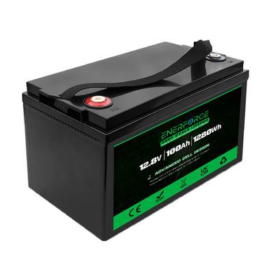 kwaliteit  Enerforce 12V 100Ah Lifepo4 Battery Pack Rechargeable For Home Solar Storage System fabriek