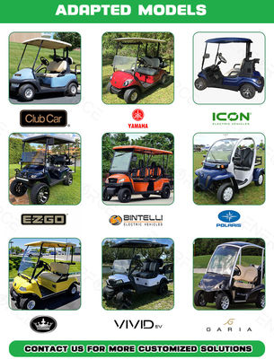 36V 48V 60V golfkar batterij Lifepo4 batterijpakket 100ah 150ah 200ah 300ah Grade A