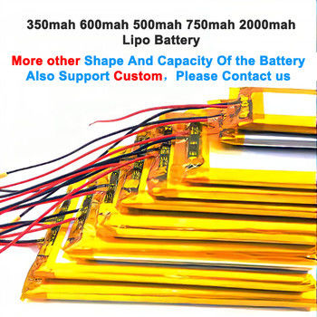 Hoge capaciteit 20000mAh Lithium Ion Polymer Battery 800 Cycle Life 8mAh
