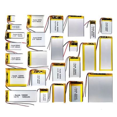 Oplaadbare Li-Ion Polymer Battery 3.7 V 3000mah Lipo Battery 500mah 850mah 1800mah