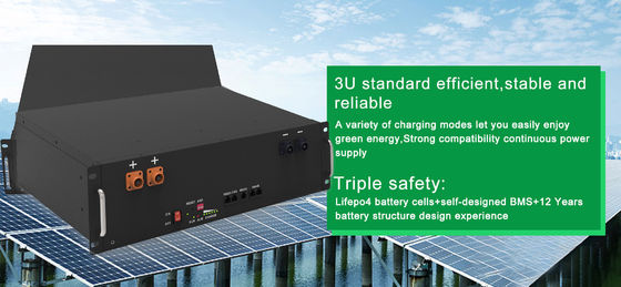 Hoogwaardige Lithiumbatterie 51.2V 5.12KWh met 6000 cycli