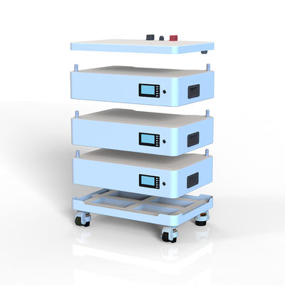OEM 51.2V 10KW Lifepo4 Stackable Lithium Battery Pack voor zonne-energiesysteem