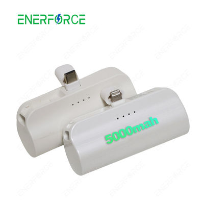 Superlicht 5000mAh Draagbare mobiele powerbank met draadloos opladen