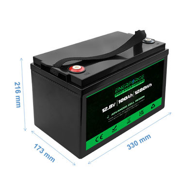 Enerforce 12V 100Ah LiFePO4 batterij voor RV Marine Home Energy Storage