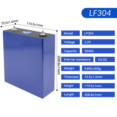 EVE Lifepo4 3.2V 304AH Lithium Iron Phosphate LFP-batterij 4000 cyclus voor zonne-energie