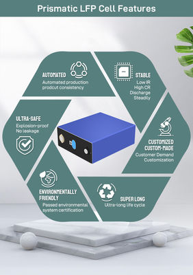 EVE Lifepo4 3.2V 304AH Lithium Iron Phosphate LFP-batterij 4000 cyclus voor zonne-energie