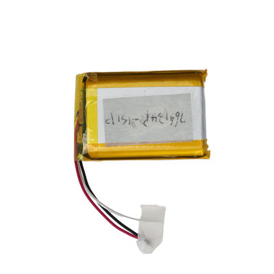 Oplaadbare LIPO Lithium Polymer Battery 3.7V 1350mAh Voor industrieel gebruik