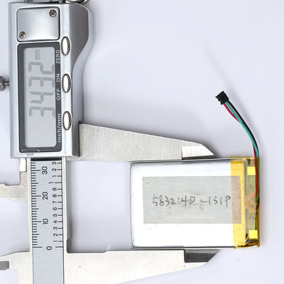 3.7V 230mAh mobiele draagbare LiPo-batterij voor consumentenelektronica