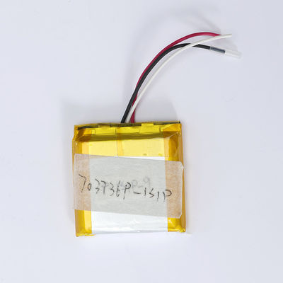 OEM oplaadbare lithium-polymerbatterij 703736 Lipo-batterij 3.7 V 1000mAh