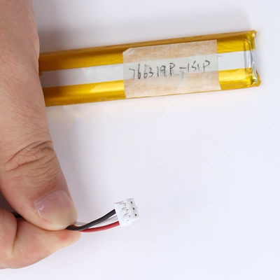 Lipo 3,7 V Lithium Polymer oplaadbare batterij 1050mAh Voor consumenten elektronica