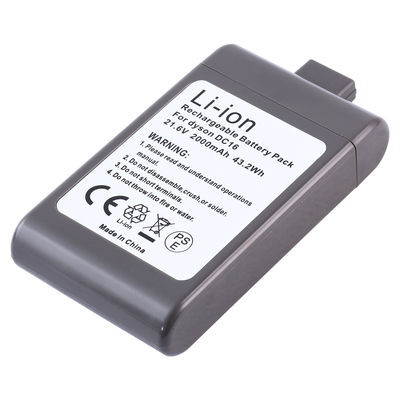 Power Tool Lithium Ion Vacuum Cleaner Batterij 22.2V 2000mAh Voor Dyson DC16