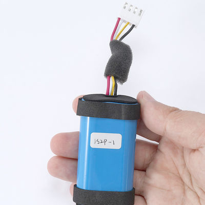 18650 1S2P oplaadbare lithiumbatterij 3.7V 6800mAh Voor LED-licht