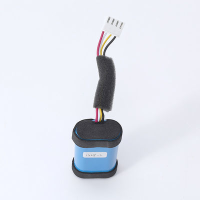 18650 1S2P oplaadbare lithiumbatterij 3.7V 6800mAh Voor LED-licht