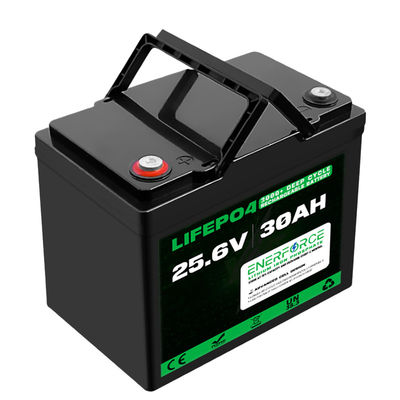 30AH 24V lithiumfosfaatbatterij voor ebike scooter go kart fun cart