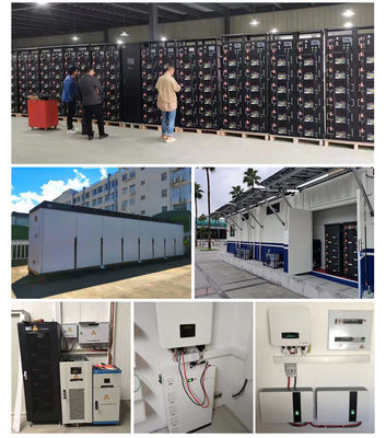 15kw 48 Volt 300Ah Lithiumbatterij 6000 Cycles Muur gemonteerd Zonnebatterij