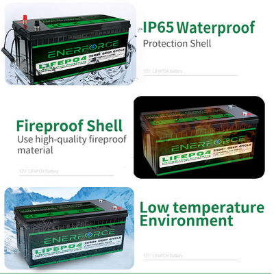 12.8V 100Ah LiFePO4 batterij Enerforce OEM Lange levensduur voor zonne- en back-upsystemen